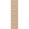 Ekena Millwork 2in. W x 8in. H x 16in. L Block Woodgrain TimberThane Rafter Tail, Primed Tan RFTUR02X08X16BLKRCPR - alternate 3